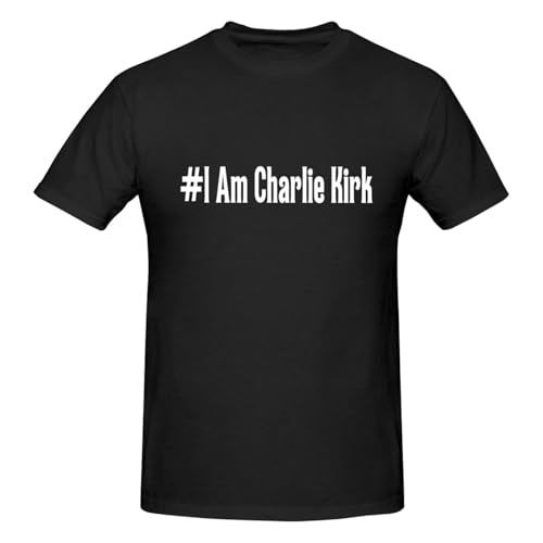 I Am Charlie Kirk Shirt Rest in Peace T-Shirt Black2