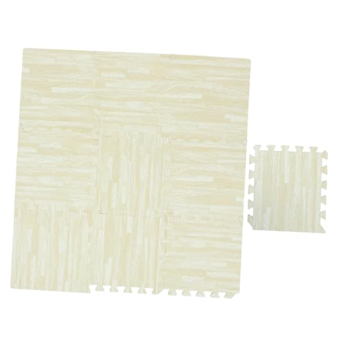 Tapis puzzle mousse de sol anti-choc et anti-froid dalle interlock salon chambre 10pcs