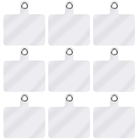 TBOC Parches para Colgar Móvil Cuello con Cuerda Cordón Correa Funda Carcasa [9 UNIDADES] Cover