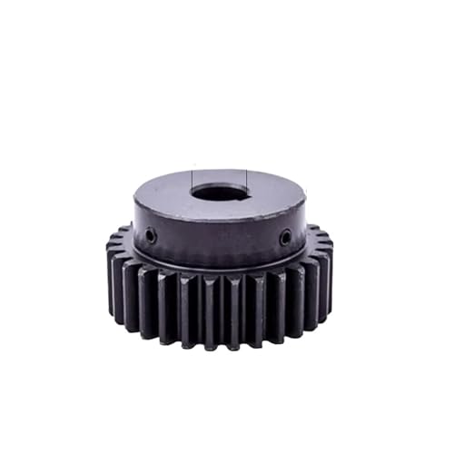 Engrenage droit 1M 23 dents métal contre l'usure de transmission par pignon convexe 8mm
