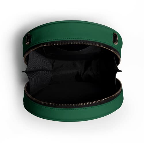 Image of DailyObjects Orbis Round Sling Crossbody Bag For Women| Beautiful Print Vegan Leather Purse With Slip Pocket Inside| Zip Closure & Adjustable Strap| Storage Space For Essentials