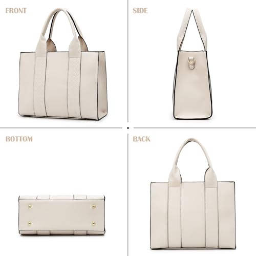 Image of DMICXEL Tote Bag Crossbody Purses for Women Shoulder Handbag PU Leather Top Handle Satchel Bags