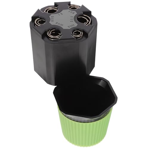 Boîte à monnaie à spirale portable avec trieur automatique de pièces pour console centrale