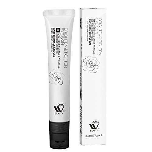 WBM Eye Cream with Metal Roller | Anti-Aging Eye Treatment for Dark Circles, Puffiness & Wrinkles | Hyaluronic Acid, Retinol & Niacinamide | Hydrating & Cooling Under Eye Cream | 20ml