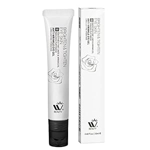 WBM Eye Cream with Metal Roller | Anti-Aging Eye Treatment for Dark Circles, Puffiness & Wrinkles | Hyaluronic Acid, Retinol & Niacinamide | Hydrating & Cooling Under Eye Cream | 20ml