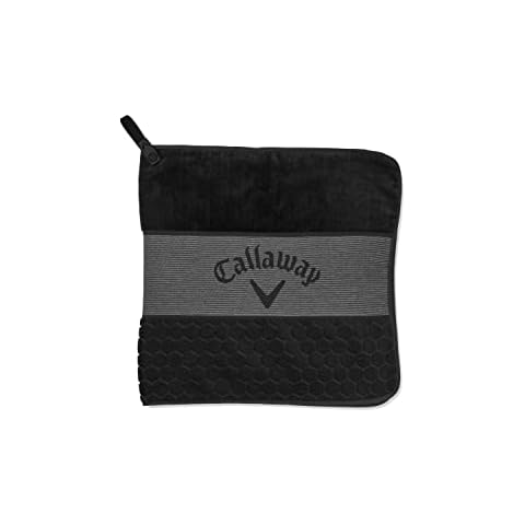 Callaway TW CG Tour Fold Golf Towel Black Cover