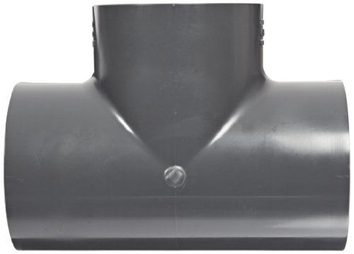 Spears 801 Series PVC Pipe Fitting, Tee, Schedule 80, 3" Socket