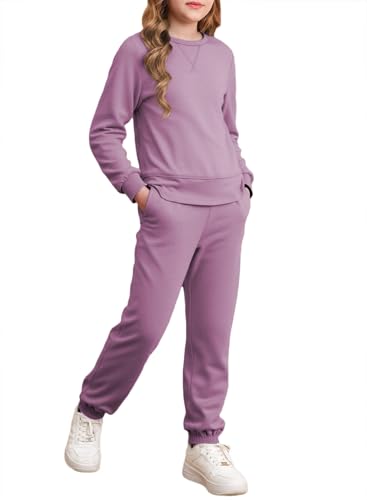 blibean Girls 2025 Fall Clothes Sets Kids Split Sweatsuits Size 6-15 Years Old