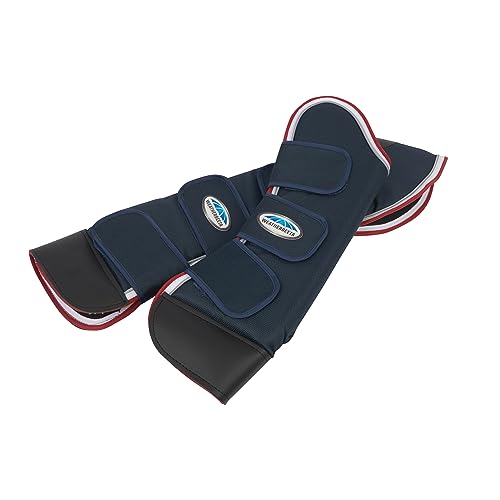Weatherbeeta Stivali da Viaggio Deluxe Navy/Rosso/Bianco