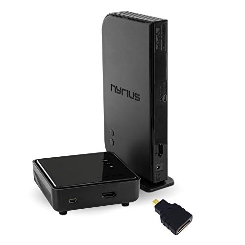 Nyrius Aries Home HDMI Digital Wireless Transmitter & Receiver for HD 1080p Video