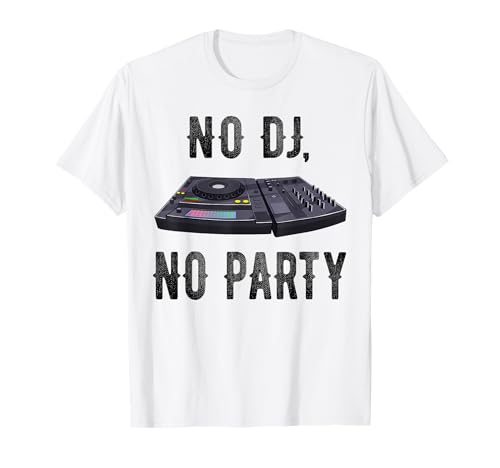 Fantastica maglietta per chi ama essere un DJ, che ama e ama la musica o la musica è la tua vita per registrare il tuo tipo di battito.