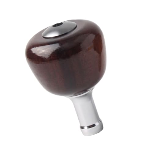 ソリッドウッドフィッシングリールノブハンドルグリップアクセサリーフィッシングリールロッカーアームノブハンドルノブロッカーパートスピナー