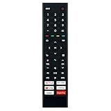 ERF3F80H Remote Control Replacement Compatible with Hisense Smart TV 70A6G 50A6G 55A6G 60A6G 65A6G 55U6G 50U6G 65U6G 75U6G 50U68G 55U68G 65U68G 75U68G A6G 75A6G 43A6G 55A53FUA ERF2K60H