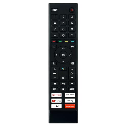 ERF3F80H Remote Control Replacement Compatible with Hisense Smart TV 70A6G 50A6G 55A6G 60A6G 65A6G 55U6G 50U6G 65U6G 75U6G 50U68G 55U68G 65U68G 75U68G A6G 75A6G 43A6G 55A53FUA ERF2K60H