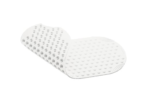 RIDDER Wanneneinlage, Badematte, Badewanneneinlage ca. 38x89 cm, Tecno, weiß | Allergikerfreundlich...
