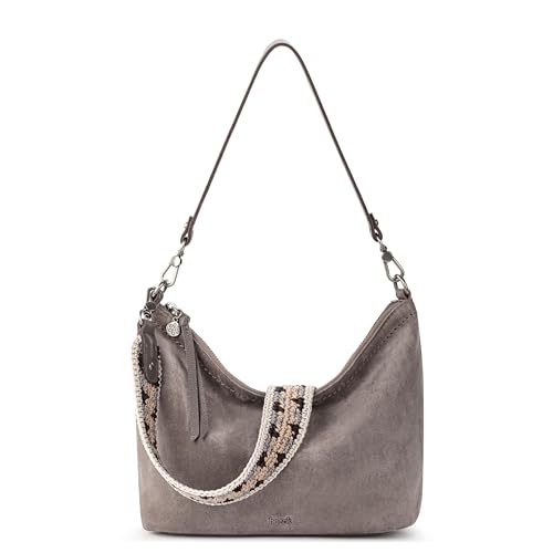 Image of The Sak Jasmine Small Hobo Bag - Leather Shoulder Purse with Zipper