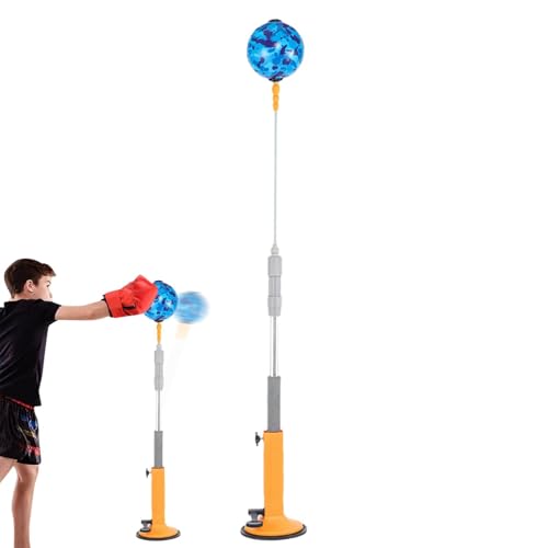 Bolsa de boxeo con soporte, bolsa de boxeo independiente,bolsa de entrenamiento independiente | Equipo de entrenamiento de bolsa de boxeo de velocidad para adultos, niños y niñas