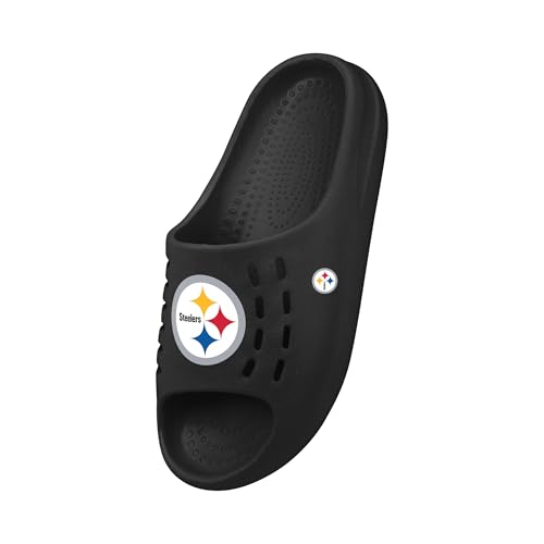 Image of FOCO Men's NFL Team Big Logo Molded Chunky Slide Sandals