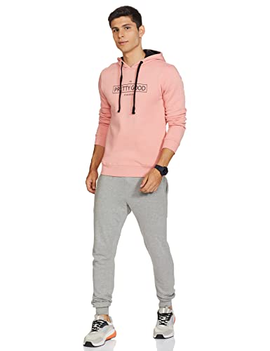 Image of Amazon Brand - Symbol Men's Cotton Blend Hooded Neck Regular Fit Sweatshirt