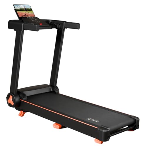 Image of Fitkit by Cult PowerRunPlus Treadmill BLDC 5HP Peak & 120kg Weight Capacity | 14 km /h Max Speed | LED Display with Tablet Holder | 12 Preset Program | Home Gym Equipment