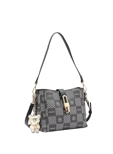 Chenson, Bolsa Feminina Chenson de Ombro Transversal Original Cor:Preto