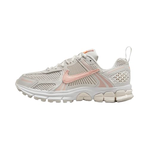 Nike Vomero 5 Big Kids' Shoes (HF6998-003, Phantom/Light Orewood Brown/White/Echo Pink)