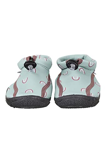 Sterntaler Baby-Mädchen Aquaschuh Regenbogen Flacher Slipper, grün, 25/26 EU