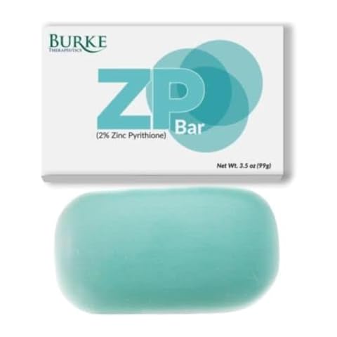 Burke Pharmaceuticals ZP Cleansing Bar with Zinc Pyrithione, 2% - Unisex Skin Cleaning Agent, Bar Cover
