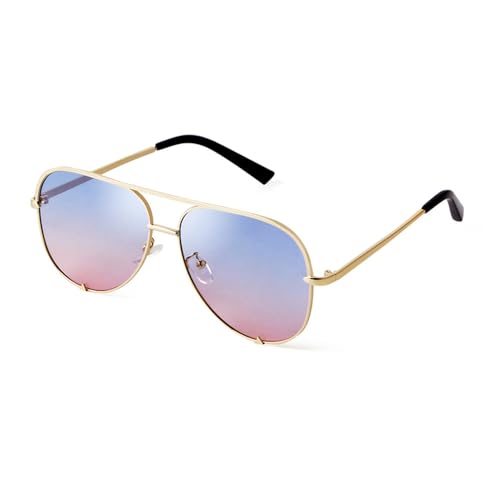 Miroir métal lunettes de soleil pour homme éliminant l'éblouissement et les reflets