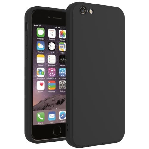 Image of for iPhone 6S Case Black, Scratch Resistant with Soft Touch, Slim Thin Phone Cover for iPhone 6 4.7 inch