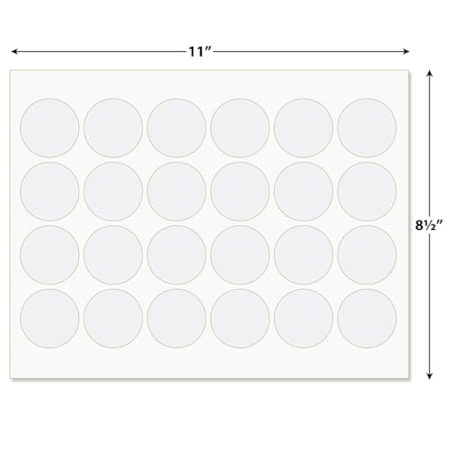 Field Guide Envelope Seals - Set of 144, Round Self-Adhesive, Flat-Sheet Labels, by Colorful Images
