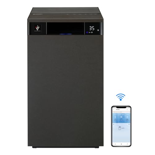 Sharp Air Purifier For Home Fx-S120M-H|Wi-Fi Connectivity,Remote Operation Capability,Pm 2.5 Display|Real Time Indicator For Air Quality,Temperature,Humidity. (930 sq ft)