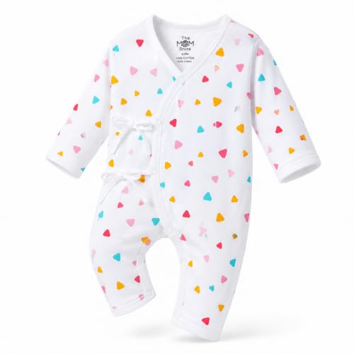Image of The Mom Store Baby Romper Jabla Style For Boys And Girls | Cotton | Soft Infant Bodysuit | Trendy Stylish Sleepwear For Newborn Baby | Printed | Unisex Comfortable Everyday Baby Wear