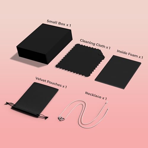 Silver Plated Necklace Gift For Her, Birthday, Anniversary Or Valentine's Day Present For Wife Mom Daughter Granddaughter and Sister Or Girlfriend3