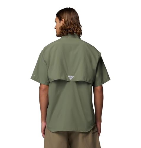 Image of Columbia Men Omni-Shade Bahama II Hiking and Trekking Short Sleeve Shirt