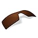 1.6MM Replacement Lenses Compatible With Oakley Oil Rig Sunglasses, Anti-Scratch and Impact Resistant (Amber Brown)