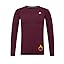 Crew Neck-maroon