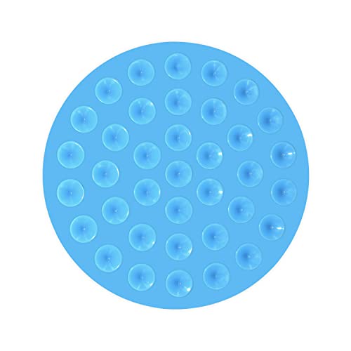 Bangp Hund Lecken Pad, Schleppend Füttern Matte Bad Ausbildung Ablenkung Matte, Behandeln Pads zum Haustier, Pflege Pad Mit Super Stark Saugen(Blue-Pfote)