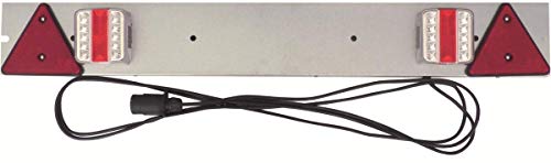 SODISE Rampe d'éclairage complète, à LEDs pour remorque bagagère TOPCAR