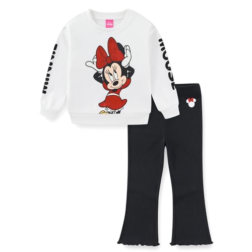 Image of Disney Minnie Mouse Girls Sweatshirt and Pants Set for Infant to Big Kids