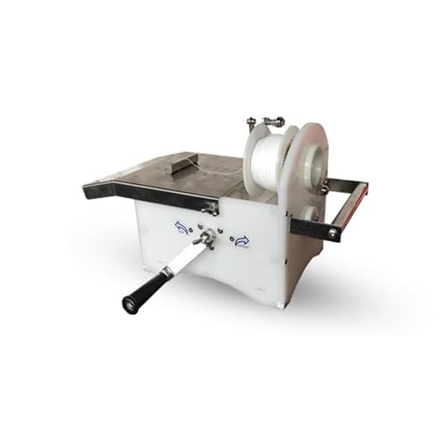 ZIROXI 0-45mm Manual Sausage Tying Machine Stainless Steel Manual Hand-Rolling Sausage Tying & Knotting Machine Sausage Linker Machine for Commercial Home Use