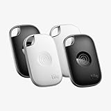Life360 Tile Pro 電池交換可/ハイスペックモデル ブラック＆ホワイト 4個パック/スマートトラッカー/スマートタグ/紛失防止タグ/置き忘れ防止/音を鳴らして場所をお知らせ/防水機能/Bluetooth接続範囲外でも探せる/縦長/iOSとAndroidの両方に対応/カギやバッグに