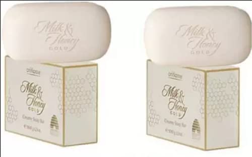 Image of Oriflame Sweden MILK & HONEY PAIR OF SOAP (2 x 100 g)