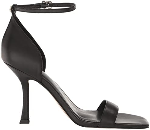 GUESS Women's Yael Heeled Sandal, Black 001, 8 | Image 5