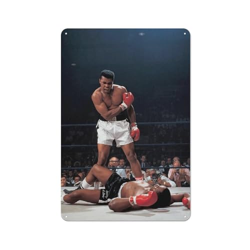 �̑�ȃ{�N�V���O�`�����s�I�����n���h�E�A��Muhammad Ali�A�[�g�u���L�Ŕ� �|�X�^�[ ������ ���g������ ���^���T�C�� ���_�� �z�[���f�R���[�V���� �z�[���o�[ �V���b�v�f�R���[�V���� ���B���e�[�W 30x20cm