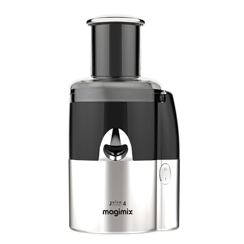 Magimix Extracteur de Jus & Centrifugeuse Multifonction 4-en-1 – Juice Expert 4 – Moteur Professionnel Ultra-Silencieux, Fabriqué en France, Noir