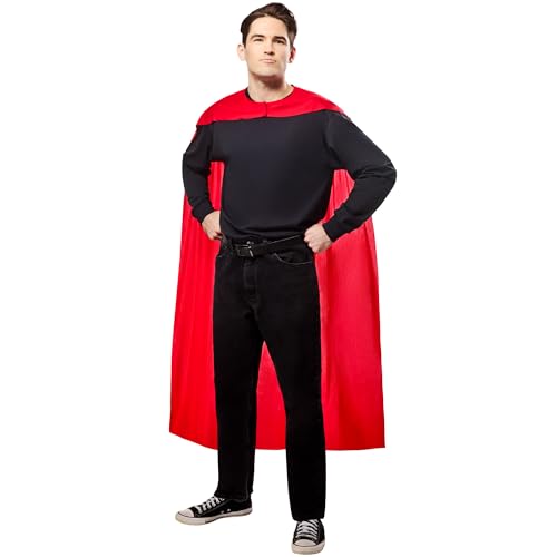 Rubies Offiziel DC Comics Superman Cape Erwachsenen-Zubehör,Verkleidung für Erwachsenen,Größe One Size Karneval*