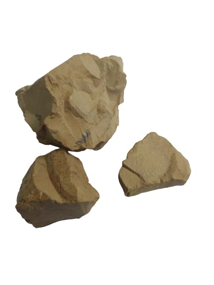 SOOTRA_ Edible Nakumatt Bhutado Indian Khadi Clay (Khane ki Mitti) Color - Butter Grey (Off White), Pack of - 200 Grams