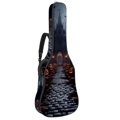 Sac guitare acoustique à bandoulière réglable et crochet de suspension solide