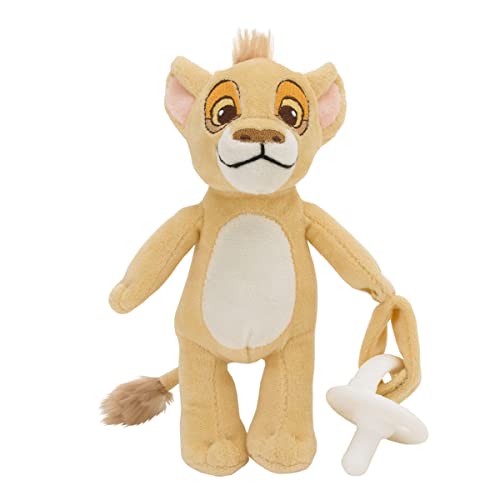 Image of Disney Lion King Simba Tan Super Soft Plush Pacifier Buddy